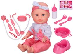 Panenka miminko čůrající set s lékařskými doplňky na baterie Zvuk