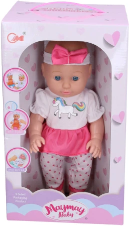 Panenka miminko pije čůrá set s lahvičkou a doplňky na baterie Zvuk