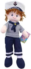 Panenka Natálka soft látková textilní námořník hadrový panák 2 druhy