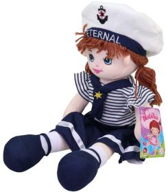 Panenka Natálka soft látková textilní námořník hadrový panák 2 druhy