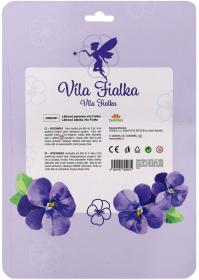 Panenka soft hadrová víla Fialka 40cm látková měkké tělo s křídly