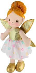 Panenka soft hadrová víla Pampeliška 40cm látková měkké tělo s křídly