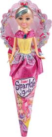 Panenka Sparkle Girlz princezna 28cm v kornoutu 4 druhy