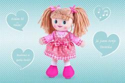 Panenka Terezka soft hadrová textilní mluví česky látková Zvuk CZ PLYŠ