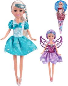 Panenka víla Sparkle Girlz zimní princezna 28cm v kornoutu 4 druhy Panenka víla Sparkle Girlz zimní princezna 28cm v kornoutu 4 druhy