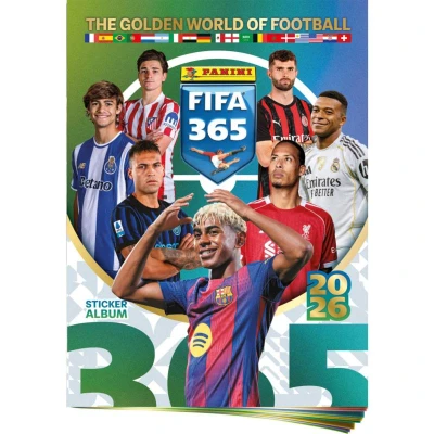 PANINI FIFA 365 25/26 Sběratelské album na samolepky + arch samolepek