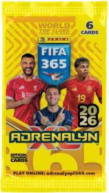 PANINI FIFA 365 2025/2026 Sběratelské karty 6ks Adrenalyn XL booster PANINI FIFA 365 2025/2026 Sběratelské karty 6ks Adrenalyn XL booster