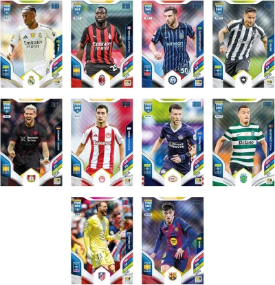 PANINI FIFA 365 2026 Adrenalyn XL sběratelské karty 42ks plechovka 2 barvy