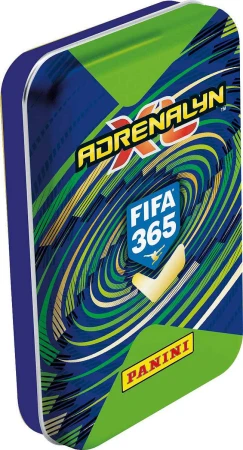 PANINI FIFA 365 2027 Adrenalyn XL sběratelské karty 24ks plechovka 4 barvy