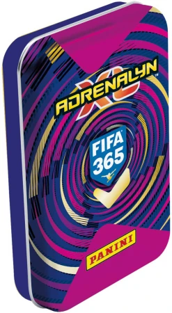 PANINI FIFA 365 2027 Adrenalyn XL sběratelské karty 24ks plechovka 4 barvy