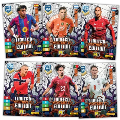 PANINI FIFA 365 2027 sběratelské karty 10ks Adrenalyn Nightmare XL booster