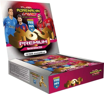 PANINI FIFA 365 23/24 Zberateľské karty Premium 10ks Adrenalyn XL booster