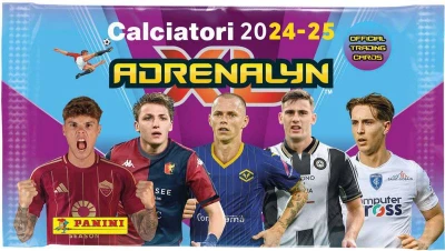 PANINI FIFA 365 24/25 Série A Sběratelské karty 6ks Adrenalyn XL booster PANINI FIFA 365 24/25 Série A Sběratelské karty 6ks Adrenalyn XL booster