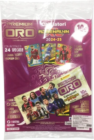 PANINI FIFA 365 24/25 Série A Sběratelské karty Adrenalyn XL Premium booster