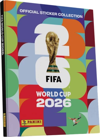 PANINI FIFA World Cup 2026 sběratelské album na samolepky pevná vazba PANINI FIFA World Cup 2026 sběratelské album na samolepky pevná vazba