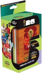 PANINI FIFA World Cup 2026 sběratelské karty 64ks plechová krabička 4 druhy
