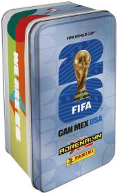 PANINI FIFA World Cup 2026 sběratelské karty 64ks plechová krabička 4 druhy