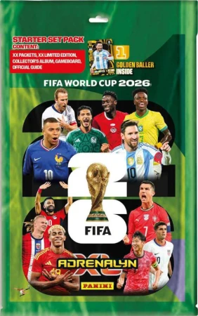PANINI FIFA World Cup 2026 Sběratelské karty Adrenalyn XL Starter Set