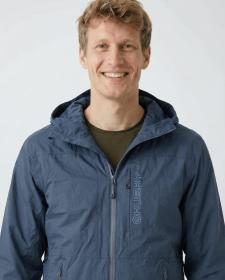 Husky Neoni M dark blue pánská hardshell bunda