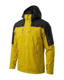 Husky Nickin M black/mustard pánská hardshell bunda