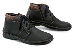 MintakaCZ Papilion 362 černé pánské nadměrné zimní boty