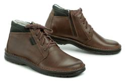 MintakaCZ Papilion 362 hnedé pánske nadmerné zimné topánky