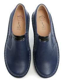 MintakaCZ Papilion 97 modré dámské polobotky