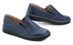 MintakaCZ Papilion 97 modré dámské polobotky