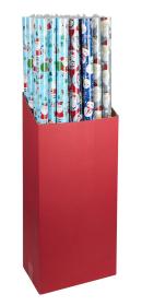 Papír vánoční balicí 1,0x5m JUMBO mix dekorů