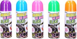 Party nudle ve spreji Fluo 250ml doplněk na KARNEVAL 5 barev