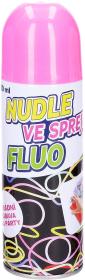 Party nudle ve spreji Fluo 250ml doplněk na KARNEVAL 5 barev
