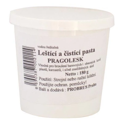 Pasta brusná lešticí jemná 180g Pasta brusná lešticí jemná 180g
