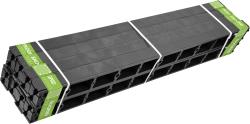 Patrol Obrubník skrytý EKOGRID 4,5cmx1m PH ČER (16ks)