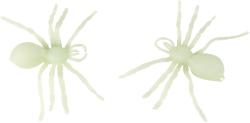 Pavouk 17cm halloween dekorace svítící ve tmě fosforeskuje set 2ks