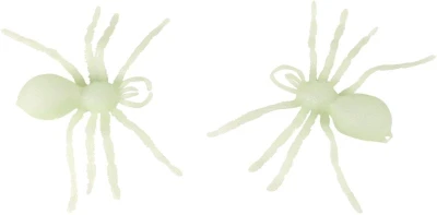 Pavúk 17cm halloween dekorácia svietiaca v tme fosforeskuje set 2ks
