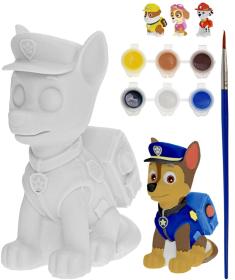 Paw Patrol Malování na figurku kreativní set s barvičkami 4 druhy porcelán Paw Patrol Malování na figurku kreativní set s barvičkami 4 druhy porcelán