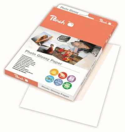 Peach Fotopapír lesklý A4, 240g/m2, 50 listů Peach Fotopapír lesklý A4, 240g/m2, 50 listů