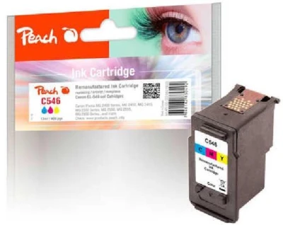 Peach Akce!!! kompatibilní cartridge Canon CL-546, color, 10 ml Peach Akce!!! kompatibilní cartridge Canon CL-546, color, 10 ml