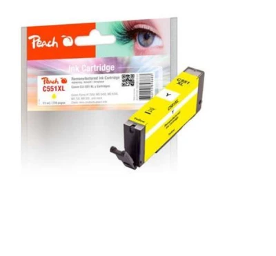 Peach Kompatibilní cartridge Canon CLI-551XL, yellow, 11 ml