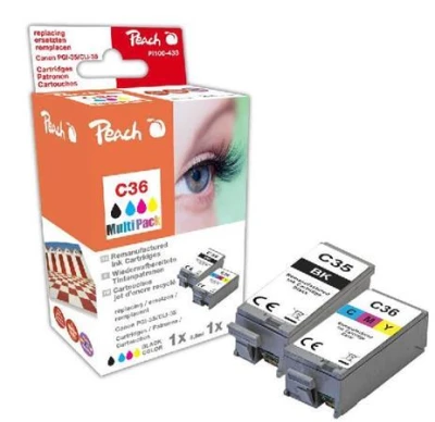 Peach Kompatibilní cartridge Canon PGI-35/CLI-36 MultiPack, 1x8.5ml, 1x11ml
