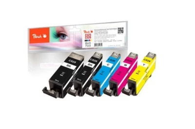 Peach Kompatibilní cartridge Canon PGI-525/CLI-526 MultiPack Peach Kompatibilní cartridge Canon PGI-525/CLI-526 MultiPack