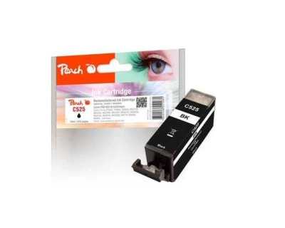 Peach Kompatibilní cartridge Canon PGI-525PGBK, Black, 19 ml Peach Kompatibilní cartridge Canon PGI-525PGBK, Black, 19 ml