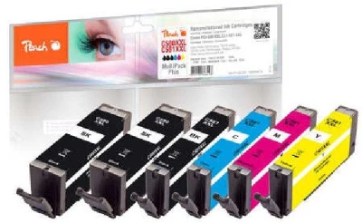 Peach Kompatibilní cartridge Canon PGI-580XXL/CLI-581XXL MultiPack Plus