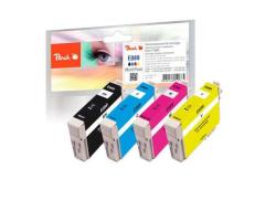 PEACH kompatibilní cartridge Epson T0895 MultiPack 1x Black, Cyan, Magenta, Yellow, 1x8,4 ml, 3x7,2 ml PEACH kompatibilní cartridge Epson T0895 MultiPack 1x Black, Cyan, Magenta, Yellow, 1x8,4 ml, 3x7,2 ml