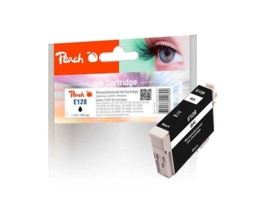 Peach Kompatibilní cartridge Epson T1281, Black, 7,4 ml