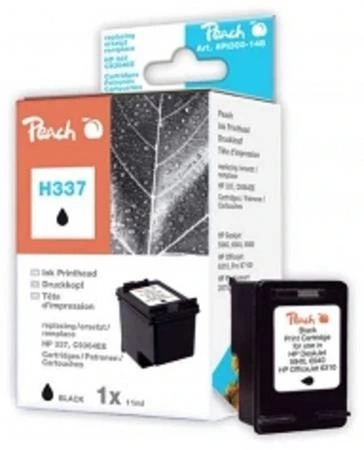 Peach Kompatibilní cartridge HP C9364E No.337, Black, 19 ml Peach Kompatibilní cartridge HP C9364E No.337, Black, 19 ml