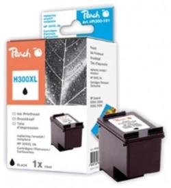 PEACH kompatibilná cartridge HP CC641E No.300, Black, 19 ml