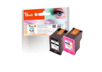 Peach Kompatibilní cartridge HP F6U66AE, F6U65AE, No 302 MultiPack, black, color Peach Kompatibilní cartridge HP F6U66AE, F6U65AE, No 302 MultiPack, black, color