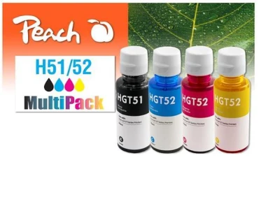 Peach Kompatibilní cartridge HP GT51, GT52, MultiPack Peach Kompatibilní cartridge HP GT51, GT52, MultiPack