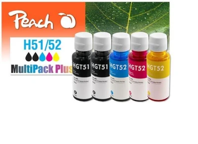 Peach Kompatibilní cartridge HP GT51, GT52, MultiPack Plus